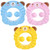 Hemoton 3 Pcs Infant Shower Baby Shampoo Hat Shampoo Ear Protection Hat Bathing