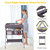 Khorne  Baby Diaper Changing Table - Foldable Portable Folding Changing Table Station W/storage Organizer