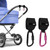 Toplive Stroller Hooks For Hanging, 2 Pack Baby Stroller Hook For Diaper Bags Durable Stroller Hooks Clips Baby Stroller Hanging Hooks Stroller Accessories For Hanging Bags, Shopping Bags, Tote