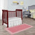 Dream On Me Piper 4-in-1 Convertible Mini Crib, Cherry