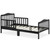 Dream On Me Classic Design Toddler Bed, Black