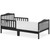 Dream On Me Classic Design Toddler Bed, Black