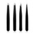 Bescita Eyebrow Tweezers Set 4 Piece Professional Stainless Steel Hair Plucker For Women