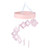 Nojo Chantilly Pink And White Lace Infant Ceiling Mobile