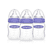Lansinoh Baby Bottles For Breastfeeding Babies, 5 Oz, 3 Ct