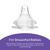 Lansinoh Baby Bottles For Breastfeeding Babies, 5 Oz, 3 Ct