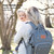 Keababies Diaper Bag Backpack - Large Waterproof Travel Baby Bags (classic Gray)