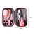 8pcs/set Newborn Care Kit Baby Portable Safety Nail Thermometer Grooming Clipper Scissors Care Supply (pink)