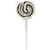 Black & White Swirl Lollipops, 24 Pieces, Bulk Set Of 24 Individually Wrapped Lollipops, Great For Wedding, Birthday, Events And Christmas
