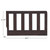 Oxford Baby Logan Toddler Bed Guard Rail, Espresso