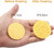 60pcs Face Cleaning Sponge, Natural Compressed Reusable For Facial Cleansing Exfoliating Makeup Removal (yellow)