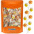 Halloween Candy Corn Lollipops, Balls, And Barrels Candy Suckers, Great For Halloween Goody Bag Fillers, Individually Wrapped (halloween Lollipops, Half-pound)