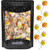 Halloween Candy Corn Lollipops, Balls, And Barrels Candy Suckers, Great For Halloween Goody Bag Fillers, Individually Wrapped (halloween Lollipops, Half-pound)
