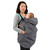 Jan & Jul Waterproof Cozy-dry 3-season Baby Rain Cover Universal For Baby Carriers And Strollers (grey)