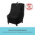 J.l. Childress Spinner Wheelie Deluxe Padded Car Seat Travel Bag And Carrier, Black