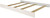 Full Size Conversion Kit Bed Rails For Select Bassett Baby Cribs (pearl)