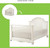 Full Size Conversion Kit Bed Rails For Select Bassett Baby Cribs (pearl)