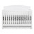 Oxford Baby North Bay 4-in-1 Convertible Crib, Snow White