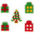 Wilton Icing Decoration 24ct Tree And Presents