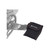 Granite-design Pita Pedal Cover, Small - Black