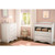 South Shore Angel Changing Table And 4-drawer Chest Set, White