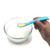 Kangqi Solid Color Infant Baby Spoon Soft Silicone Feeding Tableware Weaning Supplies