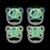 Dr. Brown's Prevent Orthodontic Pacifier - Blue Glow-in-the-dark - 4pk - 6-18m