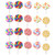 Ounona 20pcs Clay Simulation Lollipops Colorful Lollipop Decorations (random Color)