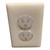 Outlet Plug Covers (40 Pack) Clear Child Proof Electrical Protector Safety Caps
