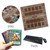 Yiwula Rubber Play Mat 60x60cm Galaxy Style Competition Pad Playmat For Yu-gi-oh Card
