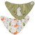 Mary Meyer 2 Piece Wonderlicious Baby Bibs, Oatmeal Bunny