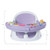 Infantino Music & Lights 3-in-1 Discovery Seat And Booster, Lavender, 4 Months +