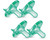 Philips Avent Soothie Pacifier, Green, 3-18 Months, 4 Pack