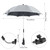 Niyofa Baby Parasol For Stroller, Pram Umbrella Canopy Parasol, Universal Umbrella Sun Shade Maker Canopy For Pushchair Pram Buggy