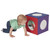 Ecr4kids Softzone Mirror Cube, Soft Sensory Tummy Time Toy For Infants And Babies - Assorted