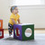 Ecr4kids Softzone Mirror Cube, Soft Sensory Tummy Time Toy For Infants And Babies - Assorted