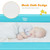Babyjoy 59'' Breathable Safety Bed Rail Guard Toddlers Kids Baby Swing Down Bedrail Blue