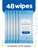 Rinse Free No Shower Bathing Wipes (6-pack) | 64 Microwavable Adult Cleansing Body Bath Wash Cloths With Aloe Vera & Vitamin E - No Water Required - 6 Packs Of 8 Wipes