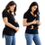 Moby Wrap Bump & Beyond T-shirt Wrap Baby Carrier, Black, S