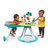 Bright Starts Around We Go 2-in-1 Walk-around Baby Activity Center & Table, Tropic Cool, Age 6 Months+