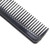 Men Women Salon Black Plastic Cutting Hair Tooth Comb Barber Tool Hairdressing Hair Brush