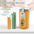 Belom Electric Baby Bottle Warmer Usb Bottle Heater With Lcd Display, Smart Temperature Control Fast And Accurate Heating, Yellow
