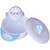 Baby Food Masher, Arc-shaped Grinding Rod Non-slip Handle Safe Hygienic Mash Serve Bowl With Bowl Lid For Vegetable Puree Blue