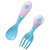 Hemoton 1 Set Temperature Sensing Spoons Heat Changing Spoon Infant Spoon And Fork Set