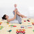 Toyfunny Baby Play Mat Foldable Baby Crawling Mat Reversible Baby Play Gym Mat Non-slip