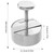 Non-stick Burger Press Make Easy To Demould Hamburger Presser With Non-stick Coasting Press Mold For Meat Beef Veggie Burger