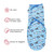 Baby Swaddle Wrap, Newborn Blankets For 0-6 Months Large, Adjustable Infant Sleep Sack, 2 Pack