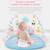 3 In 1 Infant Play Mat Musical Activity Gym Mat Baby Kick Piano Mat Floor Play Blanket Educational Toys 36 Month Tummy Time, Lying Down And Play, Sit And Play