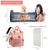 2022new Wzcpcv Diaper Bag Backpack,large Unisex Baby Travel Nappy Diaper Bags With Foldable Crib, Waterproof Baby Bag With Changing Station&usb Charging Port,pink