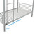Easingroom Twin Over Twin Heavy Duty Bed Frame With Safety Guard Rails & Flat Ladder For Kids Teens Adults, Gray